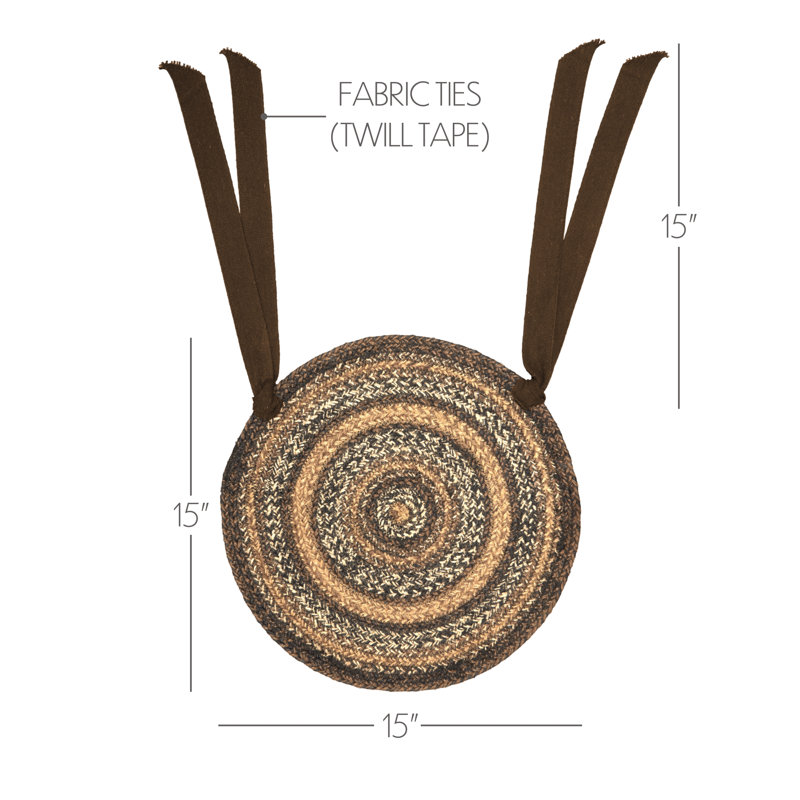 Espresso Outdoor 0.25'' Chair Pad