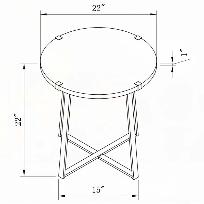 Table de bout Heyer