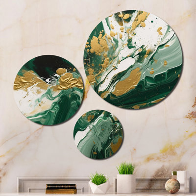 3 Wall Decor Set Metal