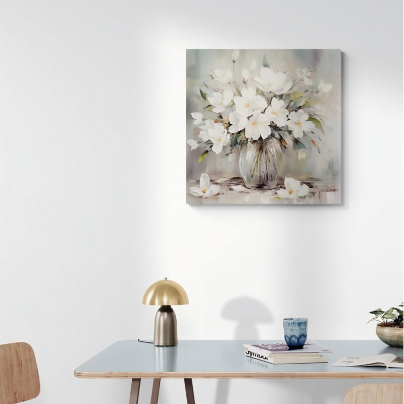 Art mural moderne sur toile 16 "x 16"