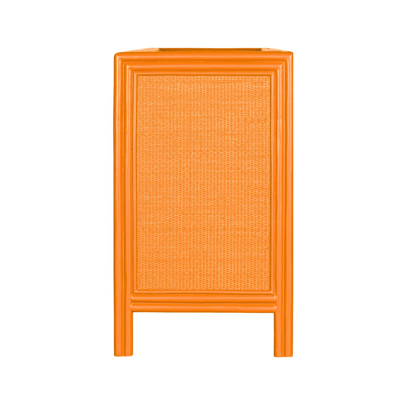 Aruba 8 - Drawer Dresser, Citrus Orange