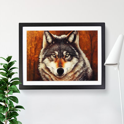 Classic Wolf - Framed Print