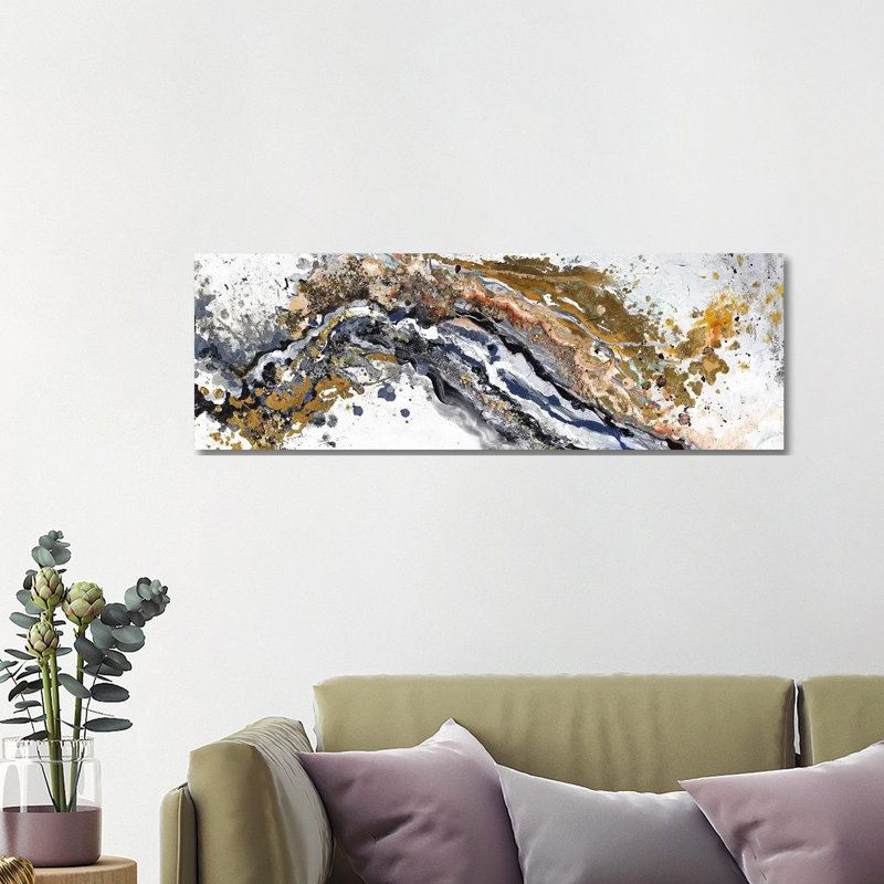 Turbulence by Patricia Pinto - Wrapped Canvas Panoramic Print, 121.92 cm H x 40.64 cm W x 1.91 cm D