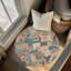 Tapis tressé chromatique-253352978