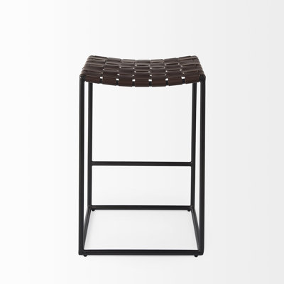 Counter Stool with Metal Frame