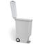 simplehuman 40 Liter / 10.6 Gallon Slim Kitchen Step Trash Can with Secure Slide Lock, Plastic-2381615