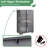 3 Pieces Modern Highlgloss Bedroom Set-1774333970