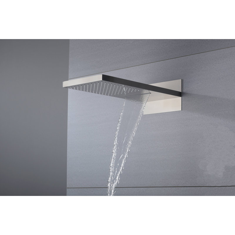 All-In-One Kit with Rough in-Valve, Brushed Nickel