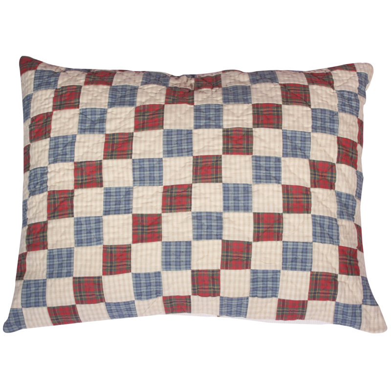 Carr Patchwork Rectangular Cushion