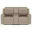 Causeuse inclinable avec console de rangement Plush-129184799