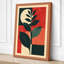 Midnight Plant Art Deco - Wrapped Canvas-1421097338-1421097339