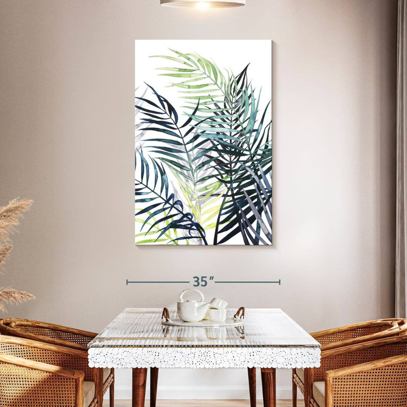 Harnek Twilight Palms I, 48" H x 32" W