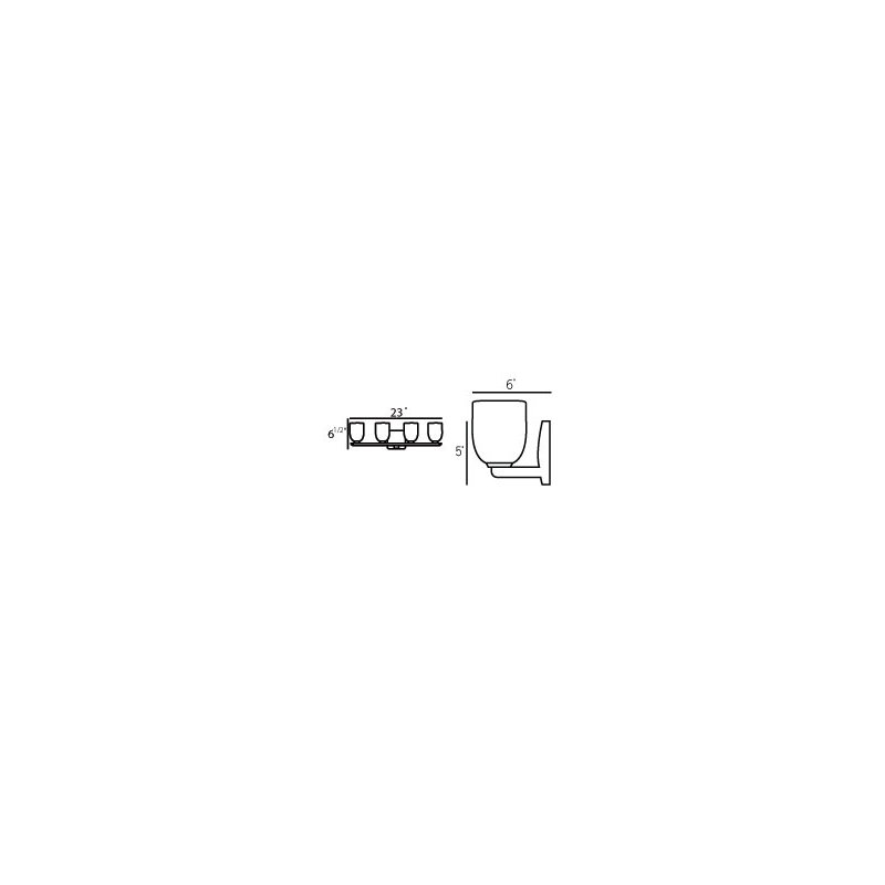 Bimbi 4 - Light Vanity Light, Satin Nickel