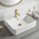 18" Wall Mount or On Counter Porcelain Sink