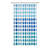Trina Dot PEVA Single Shower Curtain and Hooks Set