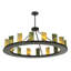 Rustic Lodge 16 - Light Chandelier