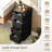 4-Drawer Bathroom Cabinet w/Cut-out Handles Anti-toppling Device Narrow Entryway-561230791