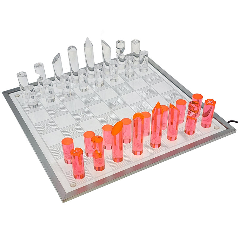 Jeu d'échecs lumineux