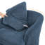 Fauteuil demi-tonneau pivotant rembourré Lakitia Rowena -2136543498