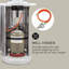 Stainless Steel Propane Standing Patio Heater-62757926