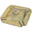 The Moroccan Room Brass Ashtray