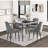 Jiaqi Metal Base Dining Table