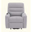 Fauteuil inclinable électrique en cuir avec mouvement