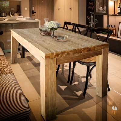 Teak Solid Wood Dining Table