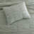 DKNY Pure Ruched Gauze Duvet Set Green-106816934