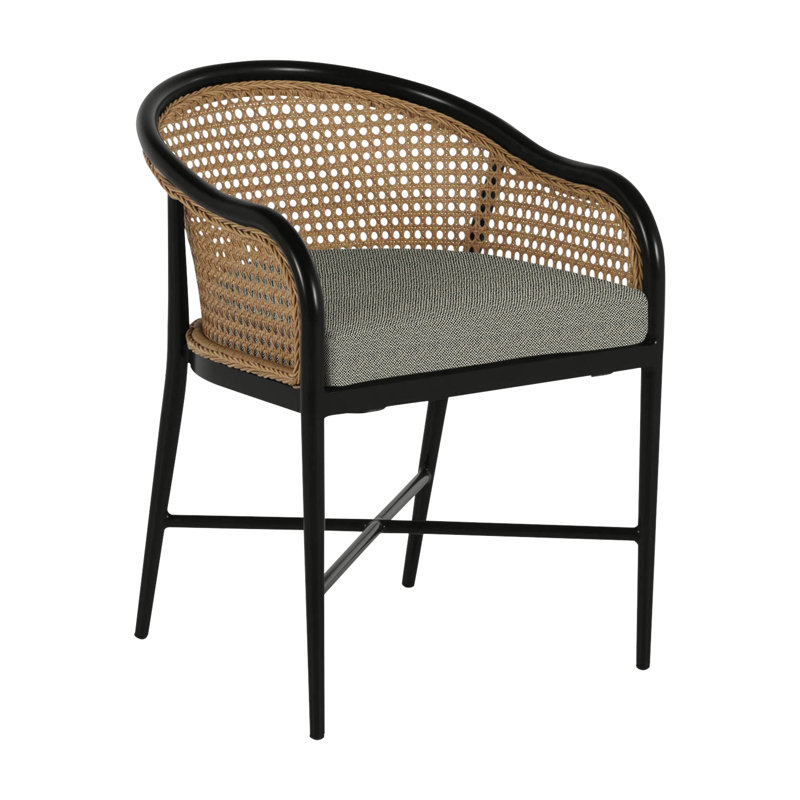 Havana Arm Chair, No Welt, Black, Perigold Key Figure Mineral