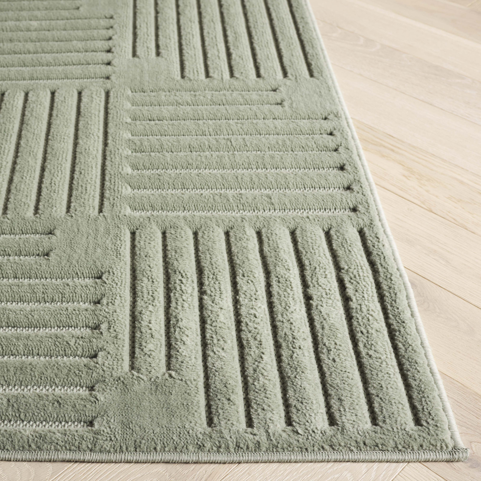 Mirissa Geometric Performance Rug, Rectangle 2'2" x 2'2"