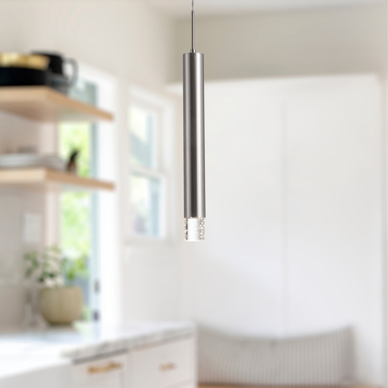 Pendula 1 - Light LED Pendant, Brushed Nickel