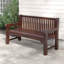 Garden bench made of solid wood