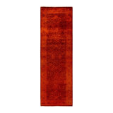 Fine Vibrance One-of-a-Kind 2'8" X 8'3" Hand Knotted Area Rug