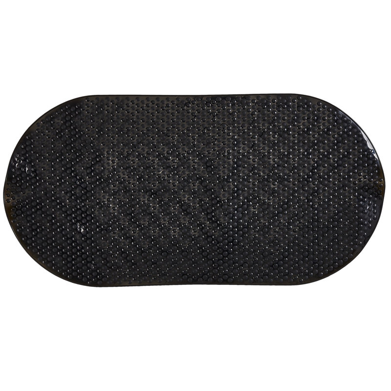  Tapis de bain extra long Aqua Gel, Noir