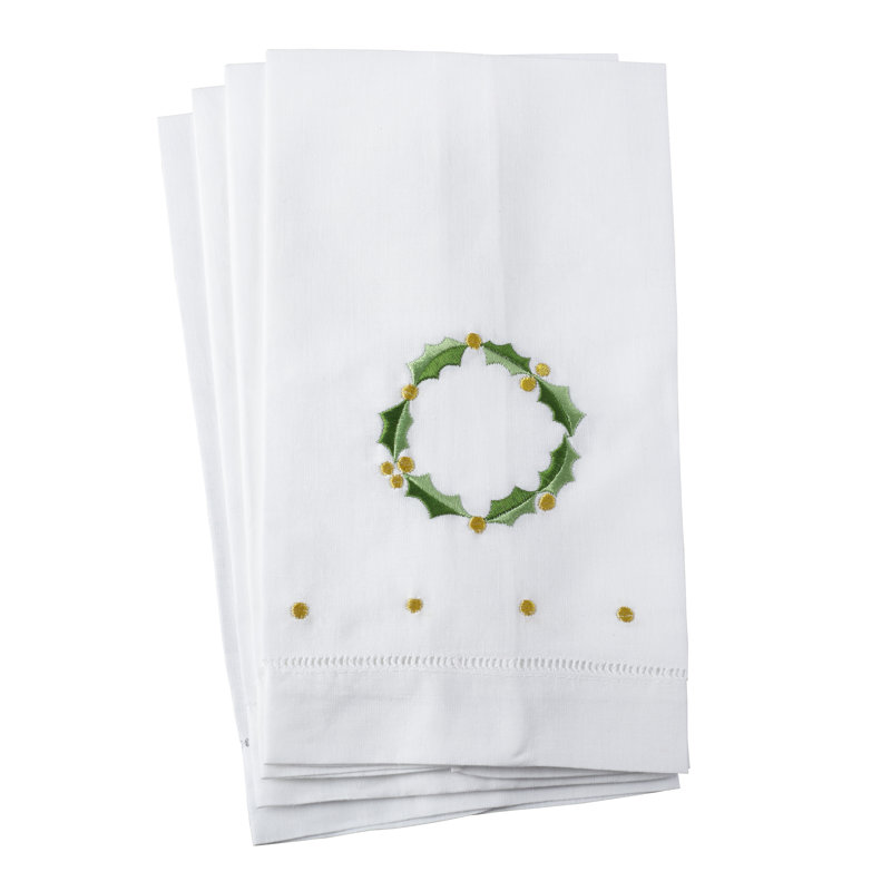 Embroidered Tea Towel Kitchen Towel