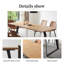 Table de salle à manger extensible Parowan, mobilier de table (1 table)