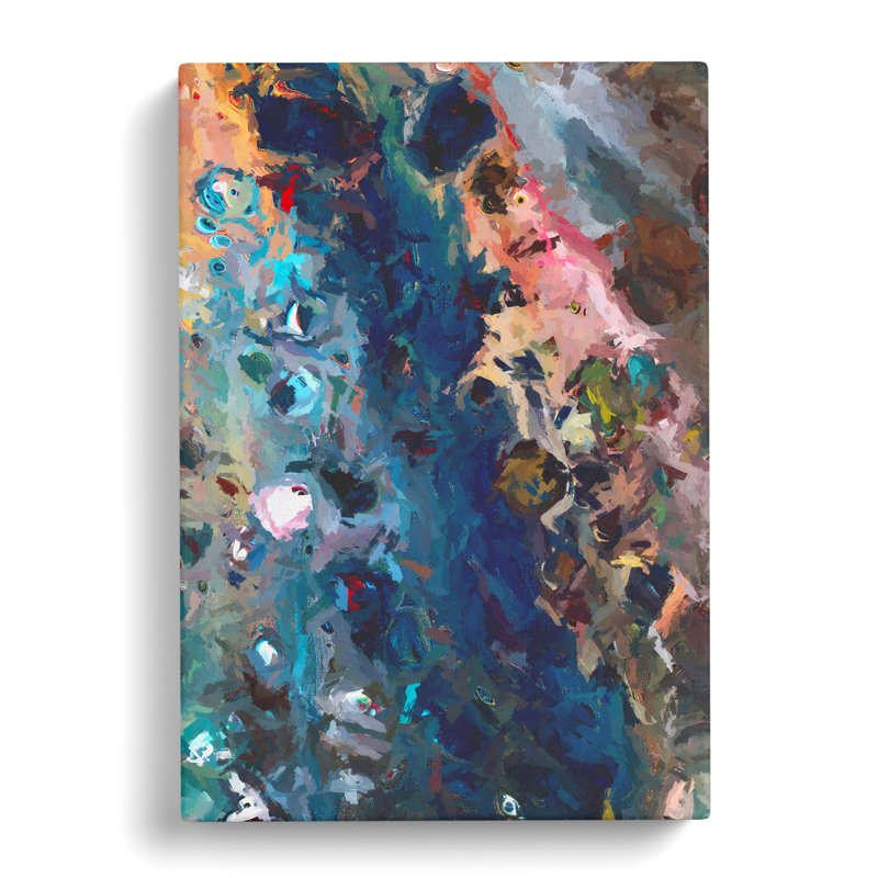Beauty of Nature Abstract - Wall Art, Wrapped Canvas, 50cm H x 35cm W x 3cm D, No Matte