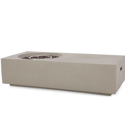 50,000 Magnesium Oxide Heating Fireplace, Grey, Modern Outdoor Fire Pit With Oxide,