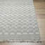Lavande Plaid Wool Area Rug-1425444129