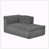 Chenille gris foncé est en rupture de stock