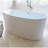 Biscayne 64'' x 31'' Air Solid Surface Bathtub-88694798-88694804