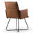 Marcie 19'' H Faux Leather Upholstered Armchair