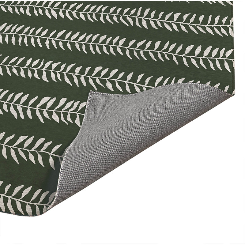 Tapis de cuisine Mystic Ivy, Chimichurri, Rectangulaire 2 pi x 3 pi