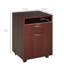 Armoire de rangement, tiroir et armoire pour imprimante mobile Brown