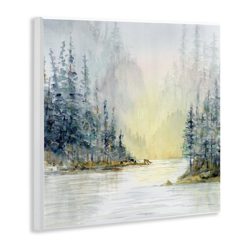«Woodland Lake Scene» par Patti Bishop