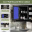 Armoire de toilette 3 en 1, armoire à pharmacie murale de 36 pouces avec tablette réglable et porte à fermeture en douceur, miroir haute définition avec rangement pour meuble-lavabo de salle de bain-1482891219