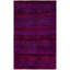 Overdyed One-of-a-Kind 4' 1" X 6' 6" Hand Knotted Area Rug