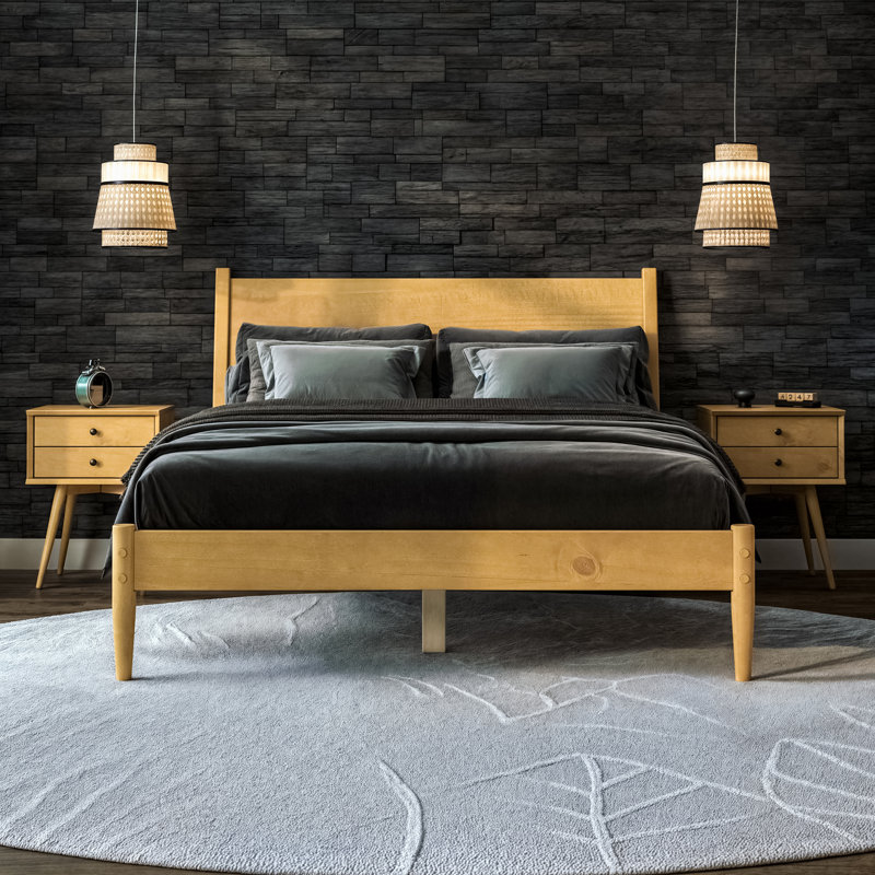 Grady Solid Wood Platform Bed