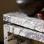 Henn 78.75 in. Marble Console Table